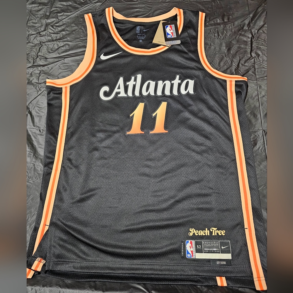 Trae Young Atlanta Hawks Swingman Nike City Edition Jersey XL Brand New